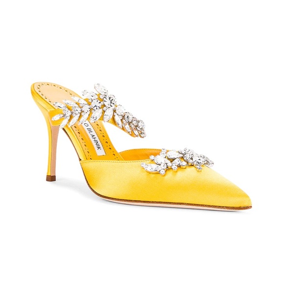 MANOLO BLAHNIK
Lurum 90 Satin Mule - Picture 2 of 5